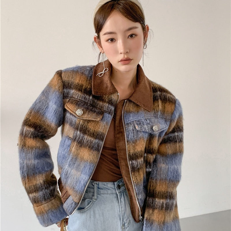 Veste Courte Laine Style Chanel