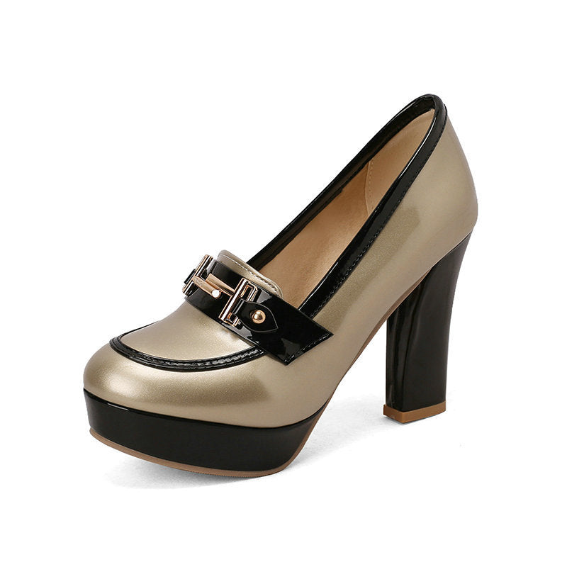 Chaussures Cuir Talons Imperméables