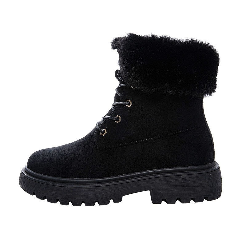Bottes Femme Fourrure Chaudes