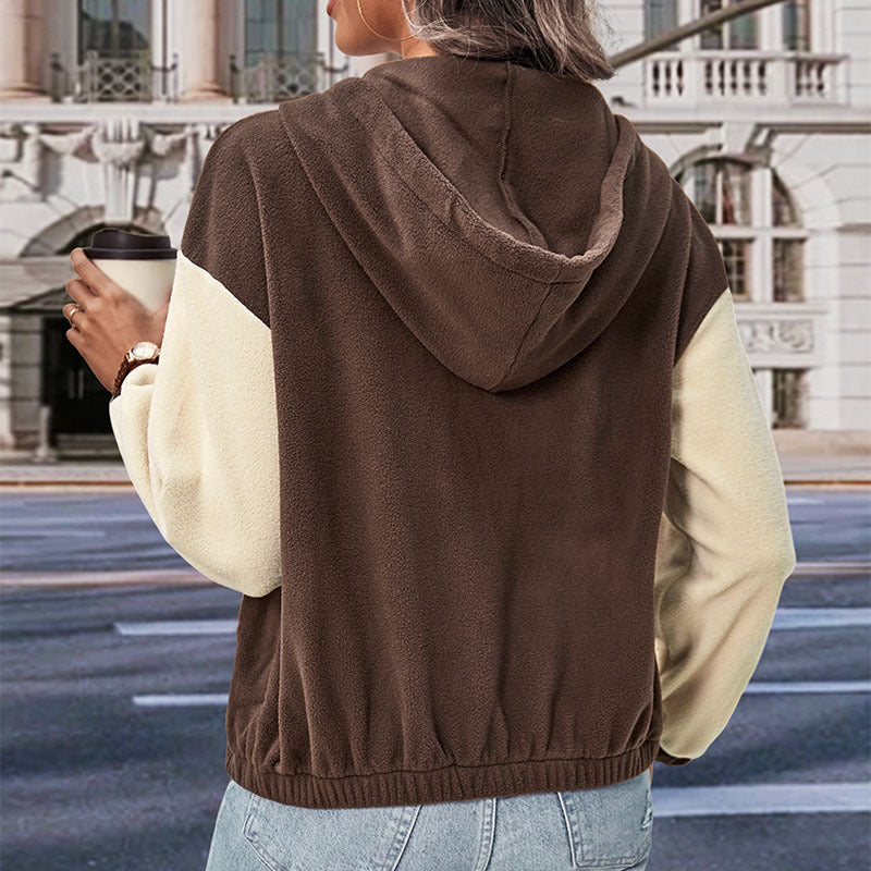 Cardigan polaire zippé