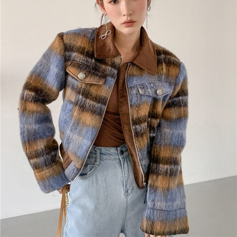 Veste Courte Laine Style Chanel