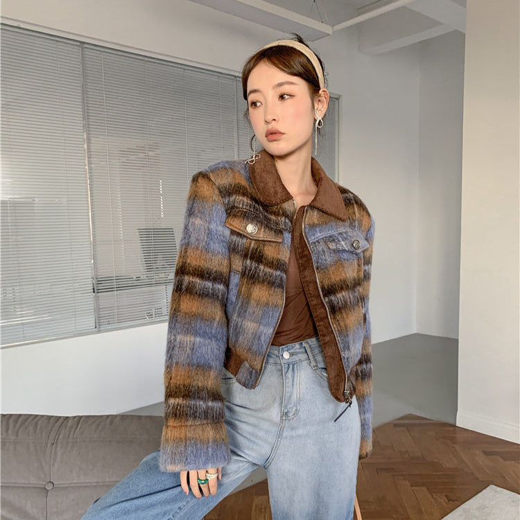 Veste Courte Laine Style Chanel